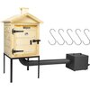 Wędzarnia BROWIN 330337 z termometrem 50 x 50 x 120 cm Drewniana