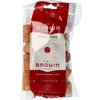 Przezroczyste opakowanie zawiera korki do butelek, na którym widnieje czerwony pasek z białym napisem "BROWIN" oraz teksty: "...bo domowe jest lepsze!" i "...because homemade is better!".