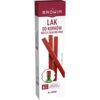 Opakowanie produktu z napisem "BROWIN ROK ZAŁ. 1979" oraz "LAK DO KORKÓW BOTTLE SEALING WAX", zawiera ilustrację trzech czerwonych lasek wosku i zdjęcie butelki z zalakowanym korkiem. Na dole widnieje napis "6 SZT. PCS LASEK WOSKU SEALING WAX STICKS" oraz