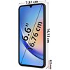 Smartfon SAMSUNG Galaxy A34 8/256GB 5G 6.6" 120Hz Czarny SM-A346BZKEEUE Aparat Tylny 48 Mpx + 8 Mpx + 5 Mpx, Przedni 13 Mpx