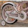 Kółka boczne SUN BABY Heart Bike Flower 16 cali Kolor Biało-czarny