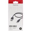 Kabel USB - USB-C HAMA 201594 1 m Czarny Długość [m] 1