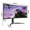 Monitor LG UltraWide 34WP65CP-B.AEU 34" 3440x1440px 160Hz 1 ms [MBR] Curved Przeznaczenie Dla gracza