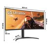 Monitor LG UltraWide 34WP75CP-B.AEU 34" 3440x1440px 160Hz 1 ms [MBR] Curved Przeznaczenie Dla gracza