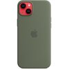 Etui APPLE Silicone Case Magsafe do iPhone 14 Plus Moro Dominujący kolor Oliwkowy