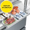Lodówka HAIER HTR5720ENMG No frost 200.6cm Srebrna Bezszronowa (No Frost) Pełny No Frost