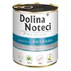 Karma dla psa DOLINA NOTECI Premium bogata w dorsza z brokułami, kaczkę z dynią, królika z żurawiną, pstrąga 12 x 800 g Smak Dorsz z brokułami
