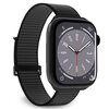 Pasek PURO Nylon Sport do Apple Watch (44/45/46/49mm) Czarny