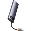 Hub BASEUS StarJoy WKWG080113 USB Typu C, Pasywny Dodatkowe informacje Aluminiowa konstrukcja
