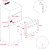 Piekarnik TEKA HSC 644 S Elektryczny parowy Inox-czarny Funkcje dodatkowe Funkcja Eco