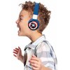 Słuchawki nauszne LEXIBOOK Avengers 2 w 1 Niebiesko-czerwony Pasmo przenoszenia min. [Hz] 20