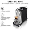 Ekspres SAGE Nespresso Creatista Plus SNE800BTR2EPL1 Spienianie mleka Tak