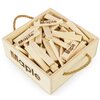 Klocki drewniane MAPLE Skrzynia SK100 Liczba elementów [szt] 100