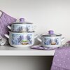 Garnek EMALIA PLESZEW Pyza Lavenda 0G0759 22 cm Pojemność [l] garnek 5.3 l