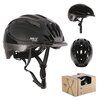 Kask rowerowy NILS EXTREME MTV62J Czarny dla Dzieci (rozmiar M) Materiał skorupy PVC