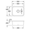 Zlewozmywak VILLEROY&BOCH Cisterna 60C 670601 RW Biały Typ Komora podblatowa