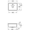 Zlewozmywak VILLEROY&BOCH Subway 60 SU 331001J0 Czarny Wykonanie Ceramika