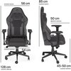 Fotel ENDORFY Scrim EY8A001 Czarny Wysokość siedziska [cm] 45 - 50