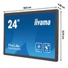 Monitor IIYAMA ProLite T2455MSC-B1 23.8" 1920x1080px IPS Przeznaczenie Do domu i biura