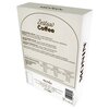 Opakowanie zestawu syropów do kawy MONIN Mini Set 3 x 50 ml z widocznymi informacjami o smakach: French Vanilla, Salted Caramel i Chocolate Cookie oraz ich składnikach i wartościach odżywczych. Na opakowaniu znajduje się logo "MONIN" oraz szczegóły dotycz