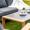 Zestaw mebli ogrodowych ESTI & ESTA Duisburg Antracytowy Rodzaj Zestaw mebli ogrodowych