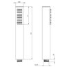 Bateria wannowa podtynkowa DEANTE Silia BQS N18P Nero Funkcje dodatkowe System anti-calc