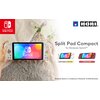Kontroler HORI Split Pad Compact Szaro-żółty Zastosowanie Nintendo Switch