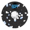 Roller SPOKEY Grean mini Czarno-biało-niebieskie Pompka w zestawie Nie