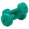 Zestaw hantli SPOKEY Shape (2 x 2 kg) Materiał Winyl