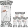 Worki na śmieci BRABANTIA PerfectFit 138782 50-60L (120 sztuk) Biały ze wzorem