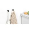 Wieszak łazienkowy BRABANTIA MindSet 303401 Ciemnoszary (2 szt.) Typ Ścienny