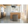 Kosz na śmieci BRABANTIA 221521 Bo Touch Bin 60 L Platynowy Typ Uchylny