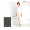 Kosz na śmieci uchylny BRABANTIA Bo Touch 221422 dwukomorowy, do segregacji, System Soft Touch 60L Stalowy Mechanizm otwierania Soft Touch