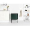 Kosz na śmieci uchylny BRABANTIA 304163 Bo Touch System Soft Touch, zatrzaskiwane nogi, regulowane stopki 36L Zielony Typ Uchylny