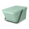 Kosz na śmieci do segregacji BRABANTIA Sort & Go Stackable 277764 łatwy dostęp, przenośny, plastik przenośny 20L