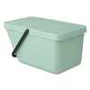 Kosz na śmieci do segregacji BRABANTIA Sort & Go Stackable 277764 łatwy dostęp, przenośny, plastik przenośny 20L Mechanizm otwierania Uchylny