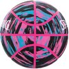 Piłka koszykowa SPALDING Marble Różowy (rozmiar 7) Łączenie Klejona
