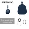 Słuchawki nauszne SONY WH-1000XM5 ANC Niebieski Funkcje dodatkowe Osiem mikrofonów do aktywnej redukcji hałasu