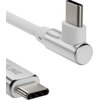 Kabel USB-C - USB-C kątowy XLINE 60W 1m Typ USB-C - USB-C