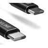 Kabel USB-C - USB-C XLINE 100W 1m Czarny Obsługiwane zasilanie [W] do 100