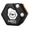 Zapięcie rowerowe NEO TOOLS 91-006 Folding lock Składane Długość [mm] 780