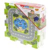 Mata piankowa SMILY PLAY Puzzle 29 x 29 cm Ulica SP84357 (9 elementów)