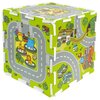 Mata piankowa SMILY PLAY Puzzle 29 x 29 cm Ulica SP84357 (9 elementów) Funkcje rozwojowe Sprawność manualna
