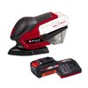 Szlifierka oscylacyjna EINHELL TE-OS 18/150 Li + Akumulator EINHELL PXC 4512042 4Ah 18V + Ładowarka