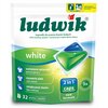 Kapsułki do prania LUDWIK 2IN1 WHITE 32 SZT.