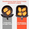 Air Fryer Frytkownica beztłuszczowa COSORI CP158-AF-RXW Premium Smart Biały, 5.5l, 11 programów gotowania Wykonanie misy Pokryta powłoką nieprzywierającą
