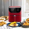 Frytkownica beztłuszczowa COSORI CP158-AF-RXR Air Fryer Czerwony Funkcje dodatkowe Pieczenie