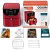 Air Fryer Frytkownica beztłuszczowa COSORI CP158-AF-RXR Premium Start Czerwony, 5.5l, 11 programów gotowania Funkcje dodatkowe Automatyczne wyłączenie