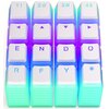 Klawisze ENDORFY Keycap PBT Pudding Onyx White Dodatkowe informacje Technologia podwójnego wtłaczania (Double Injection)