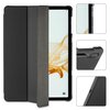 Etui na Galaxy Tab S7FE/S7+/S8+ HAMA Fold Pen Czarny Materiał Poliuretan